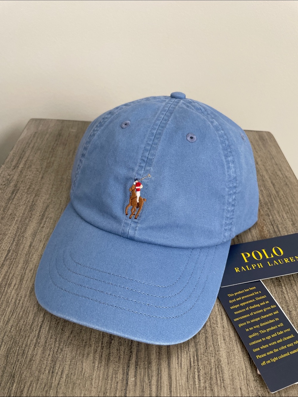 Polo Ralph Lauren blue baseball cap